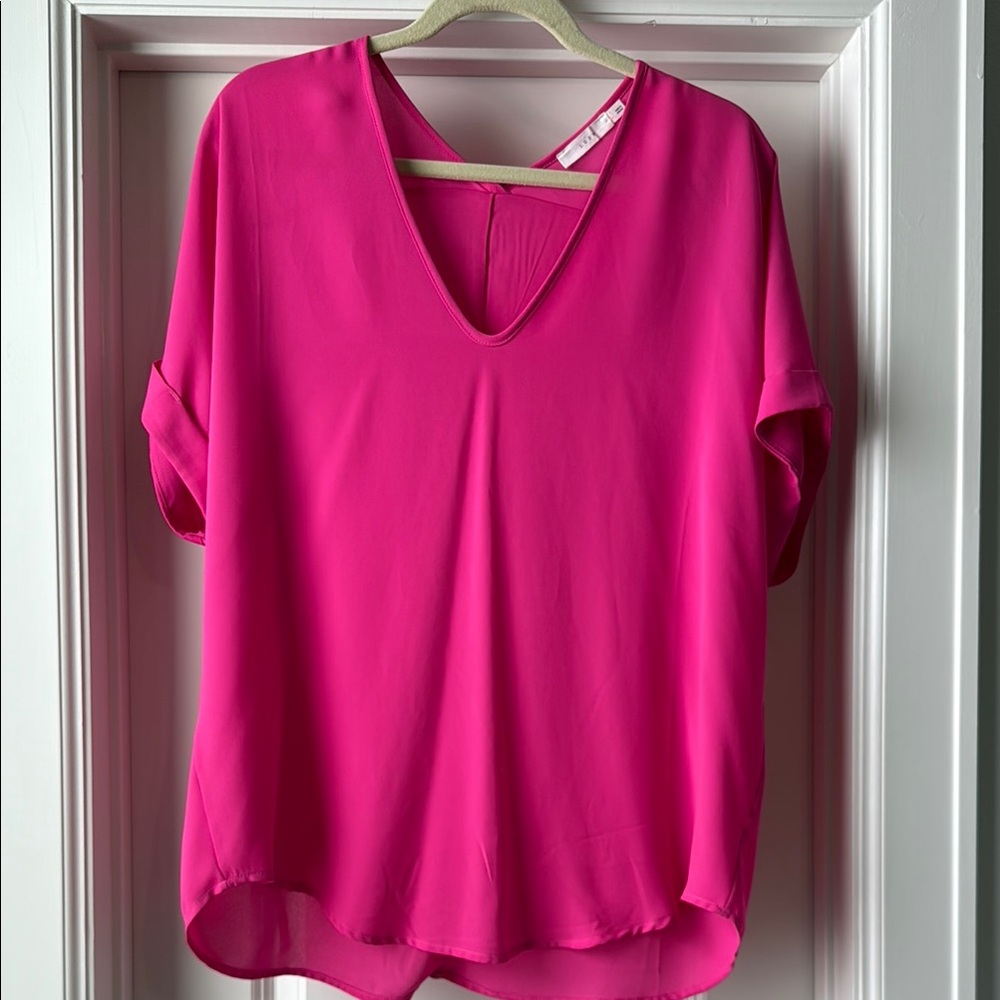 LUSH Women's Pink Blouse